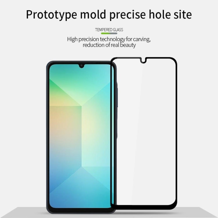 For Samsung Galaxy A26 5G PINWUYO 9H 2.5D Full Screen Tempered Glass Film(Black)