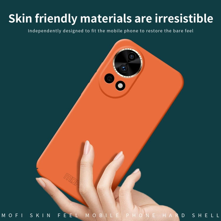 For Huawei nova 12 MOFI Qin Series Skin Feel All-inclusive PC Phone Case(Pink)