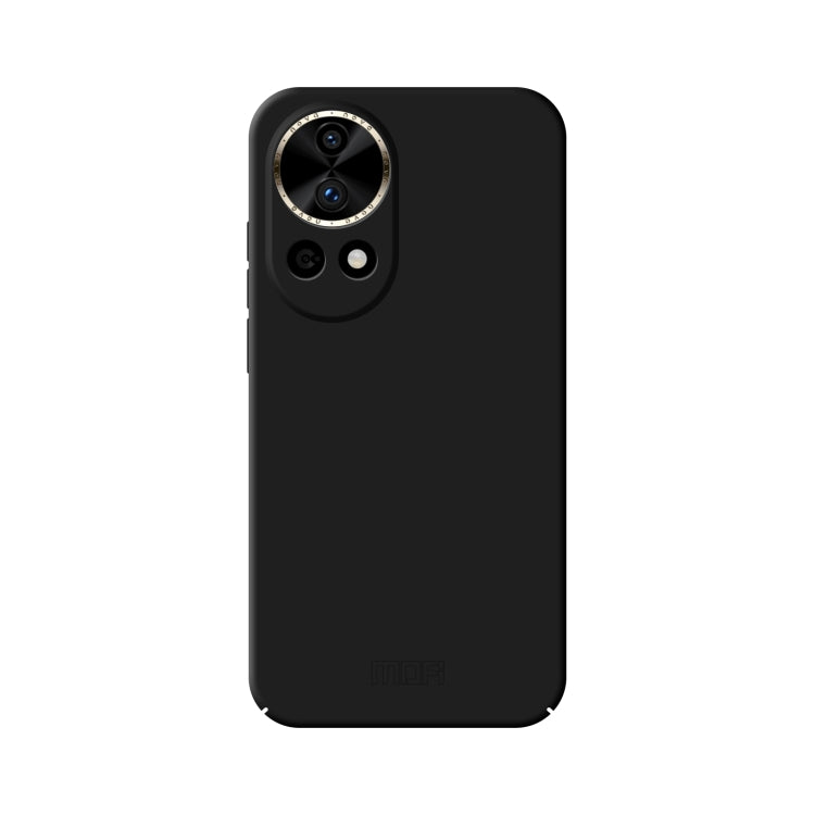 For Huawei nova 12 Pro / 12 Ultra MOFI Qin Series Skin Feel All-inclusive PC Phone Case(Black)