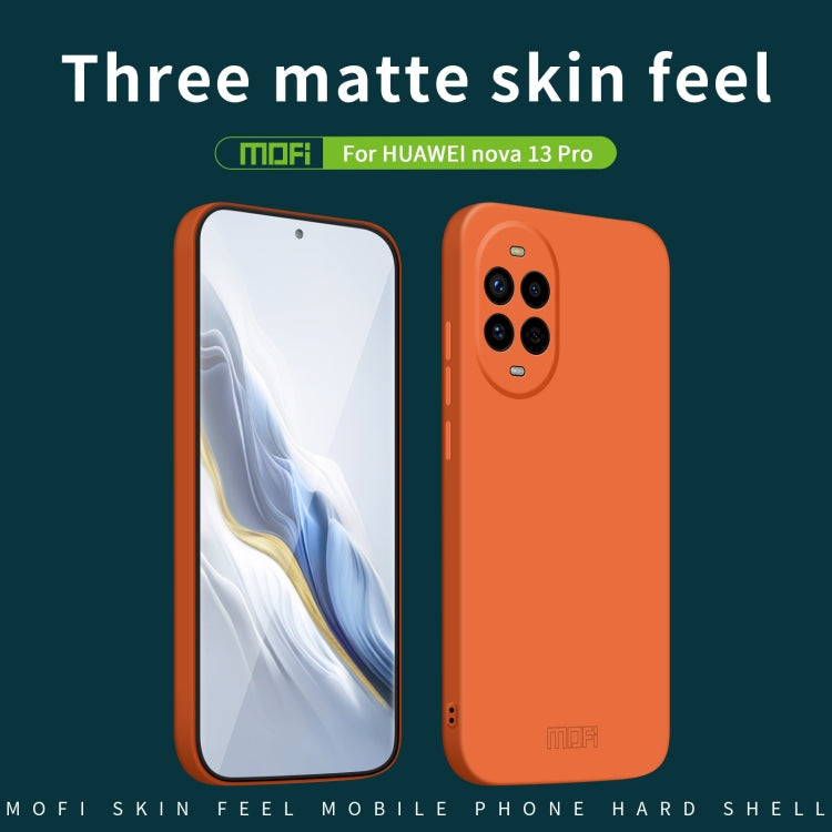For Huawei nova 13 Pro MOFI Qin Series Skin Feel All-inclusive PC Phone Case(Blue)