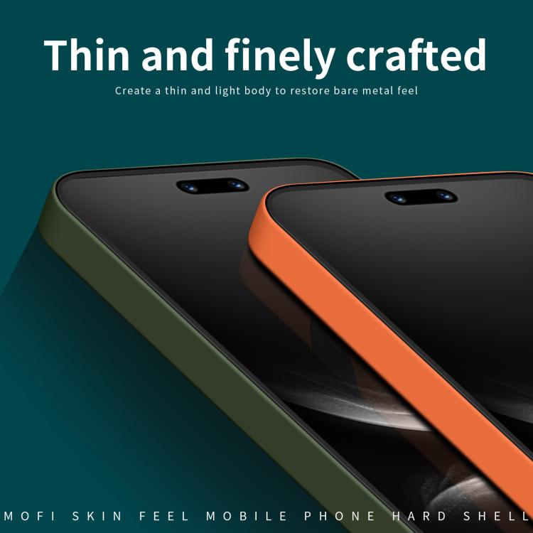 For Huawei nova 14 MOFI Qin Series Skin Feel All-inclusive PC Phone Case(Green)