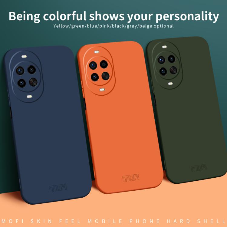 For Huawei nova 14 Pro MOFI Qin Series Skin Feel All-inclusive PC Phone Case(Green)