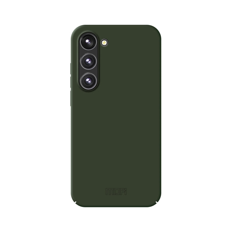 For Samsung Galaxy S24+ 5G MOFI Qin Series Skin Feel All-inclusive PC Phone Case(Green)