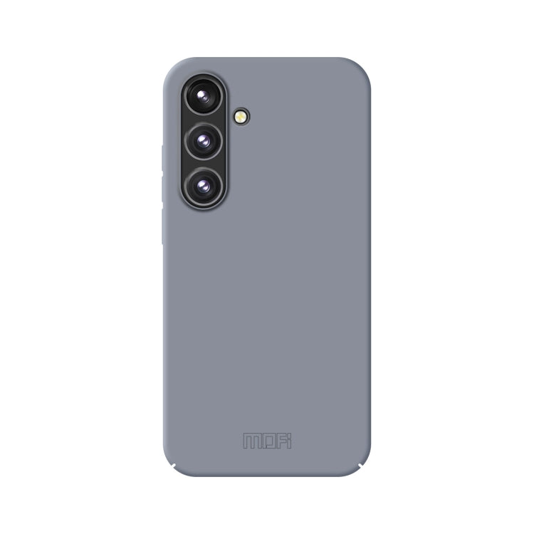 For Samsung Galaxy S24 FE 5G MOFI Qin Series Skin Feel All-inclusive PC Phone Case(Gray)