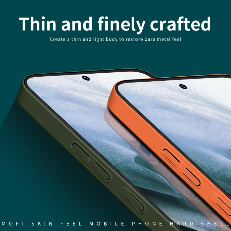 For Samsung Galaxy S24 FE 5G MOFI Qin Series Skin Feel All-inclusive PC Phone Case(Beige)