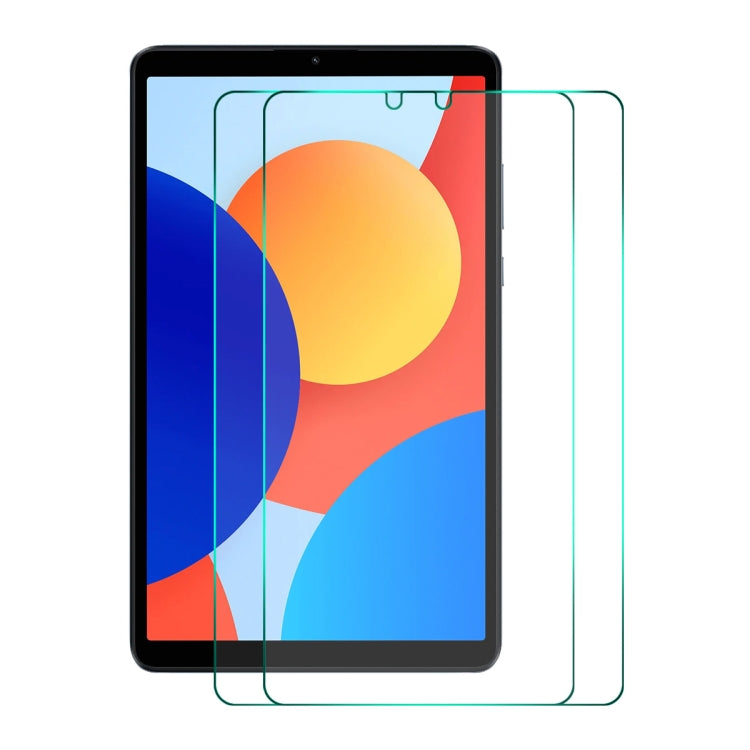 For Xiaomi Redmi Pad SE 4G 8.7 2pcs ENKAY Hat-Prince 0.33mm Explosion-proof Tempered Glass Film