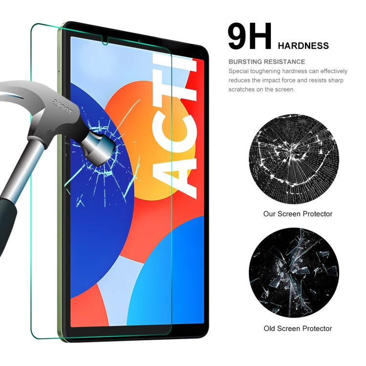 For Xiaomi Redmi Pad SE 4G 8.7 2pcs ENKAY Hat-Prince 0.33mm Explosion-proof Tempered Glass Film