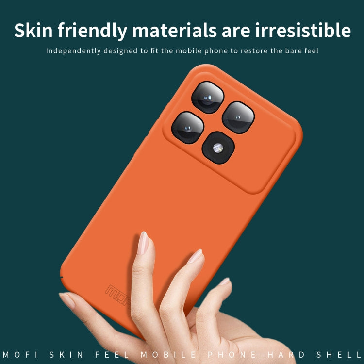 For Xiaomi Redmi K70 Ultra MOFI Qin Series Skin Feel All-inclusive PC Phone Case(Green)