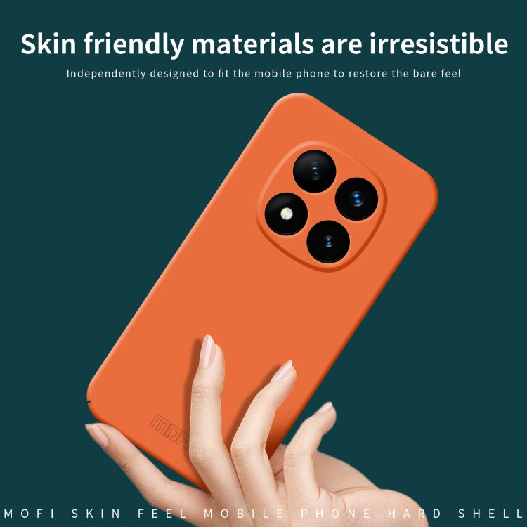 For Xiaomi Redmi Note 14 Pro+ 5G MOFI Qin Series Skin Feel All-inclusive PC Phone Case(Blue)