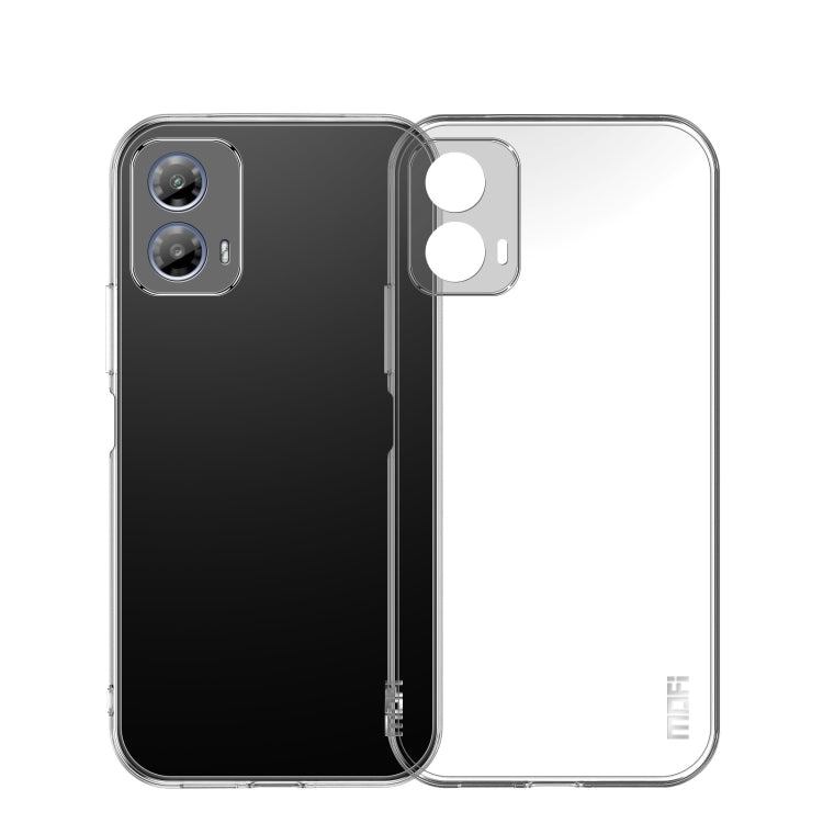 For Motorola Moto G35 MOFI Ming Series Ultra-thin TPU Phone Case(Transparent)