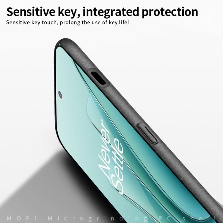 For OnePlus Ace 2V / Nord 3 MOFI Fandun Series Frosted PC Ultra-thin All-inclusive Phone Case(Gray)