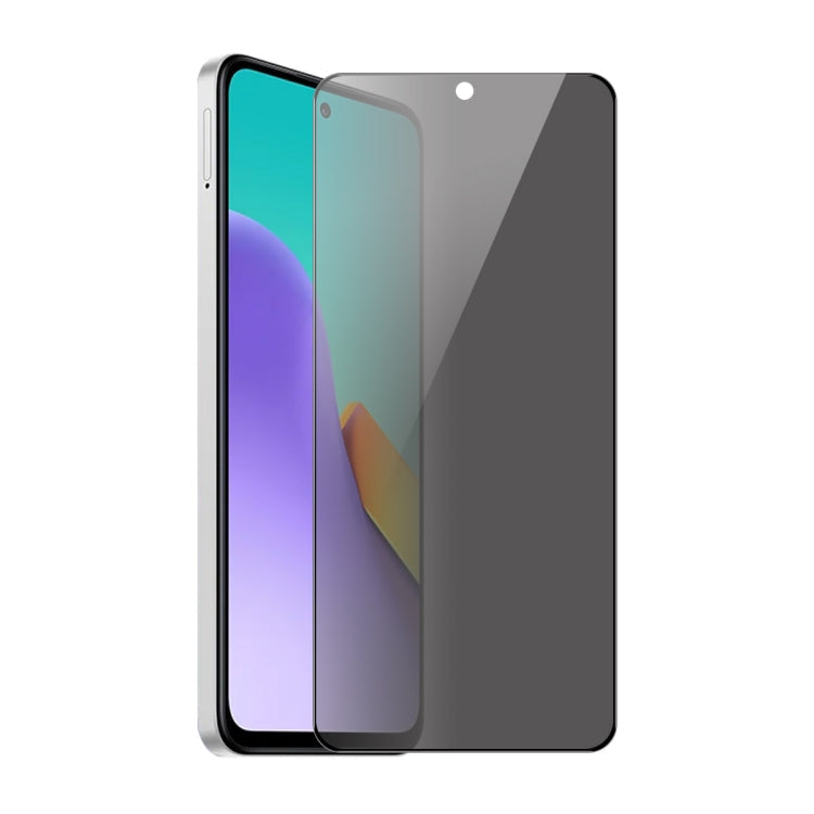 For Xiaomi Poco M6 Pro ENKAY Hat-Prince 28 Degree Anti-peeping Privacy Silk Screen Tempered Glass Film