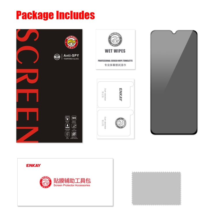 For Samsung Galaxy F34 5G / M54 5G ENKAY Hat-Prince 28 Degree Anti-peeping Privacy Silk Screen Tempered Glass Film