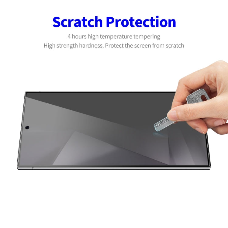 For Samsung Galaxy S24 Ultra 5G ENKAY Hat-Prince 28 Degree Anti-peeping Privacy Silk Screen Tempered Glass Film