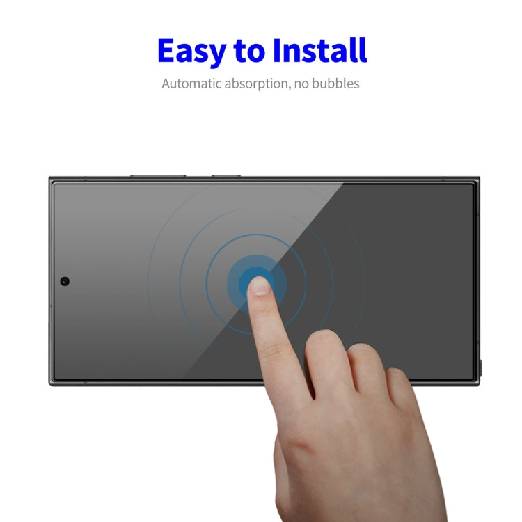 For Samsung Galaxy S24 Ultra 5G ENKAY Hat-Prince 28 Degree Anti-peeping Privacy Silk Screen Tempered Glass Film