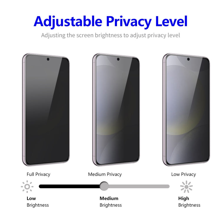 For Samsung Galaxy S23 5G ENKAY Hat-Prince 28 Degree Anti-peeping Privacy Silk Screen Tempered Glass Film