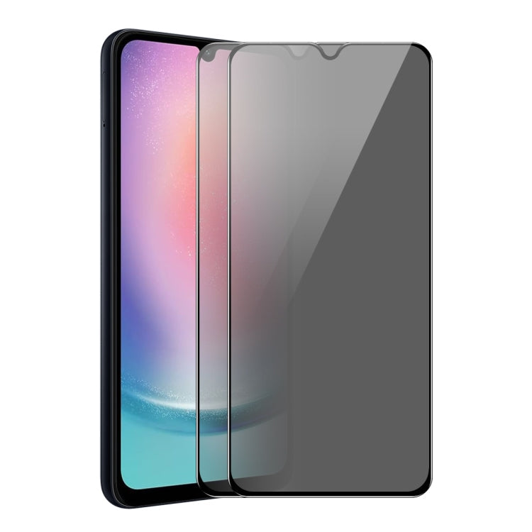 For Samsung Galaxy F34 5G / M54 5G 2pcs ENKAY Hat-Prince 28 Degree Anti-peeping Privacy Tempered Glass Film