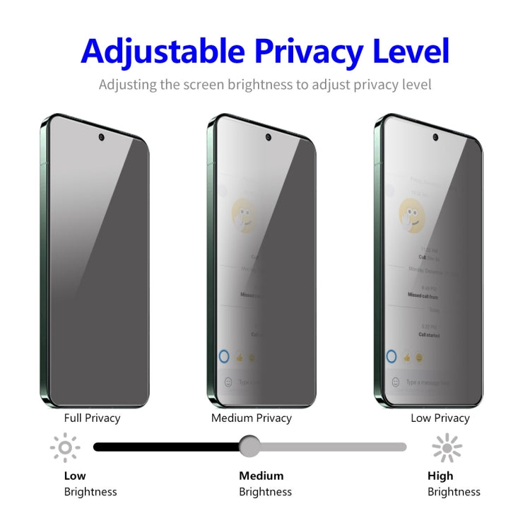 For Samsung Galaxy S23 FE 5G 5pcs ENKAY Hat-Prince 28 Degree Anti-peeping Privacy Tempered Glass Film