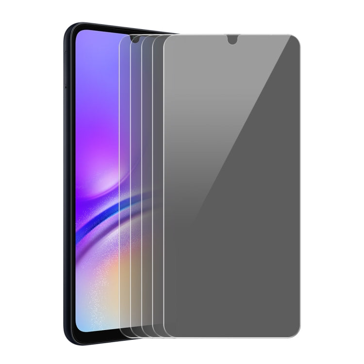 For Samsung Galaxy A05 / A05s 5pcs ENKAY Hat-Prince 28 Degree Anti-peeping Privacy Tempered Glass Film