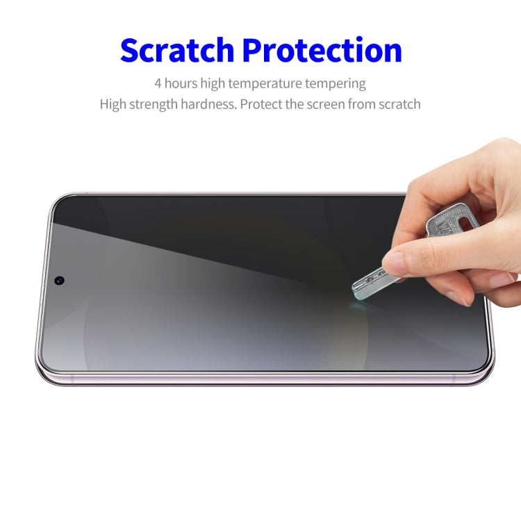 For Samsung Galaxy S23 5G 5pcs ENKAY Hat-Prince 28 Degree Anti-peeping Privacy Tempered Glass Film