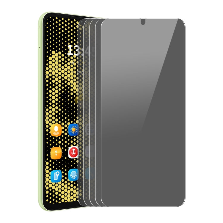 For Samsung Galaxy A25 5G 5pcs ENKAY Hat-Prince 28 Degree Anti-peeping Privacy Tempered Glass Film