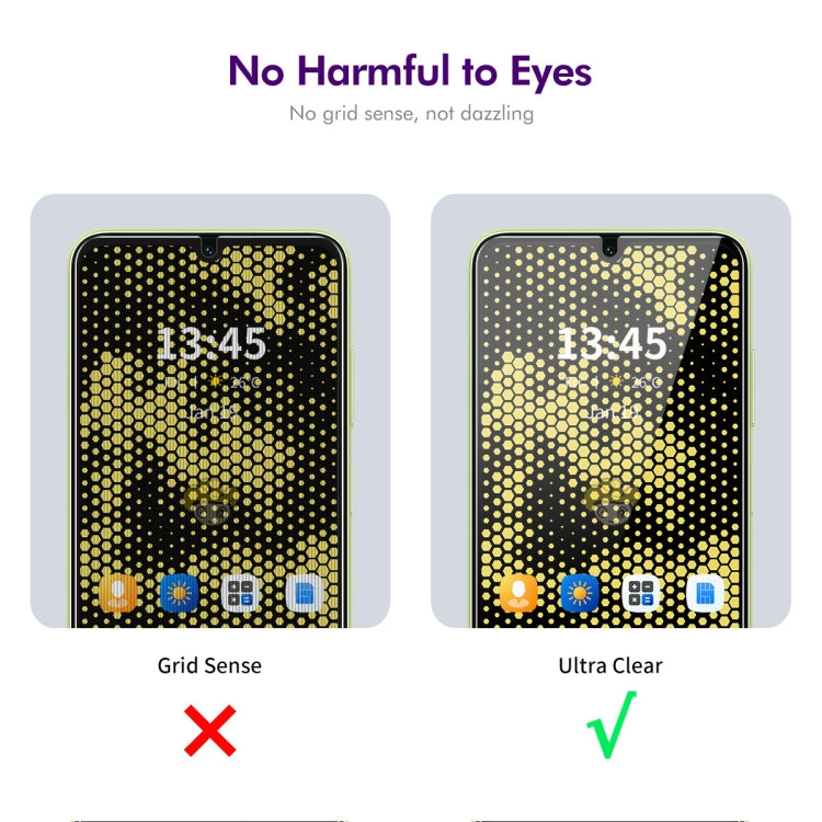 For Samsung Galaxy A25 5G 5pcs ENKAY Hat-Prince 28 Degree Anti-peeping Privacy Tempered Glass Film