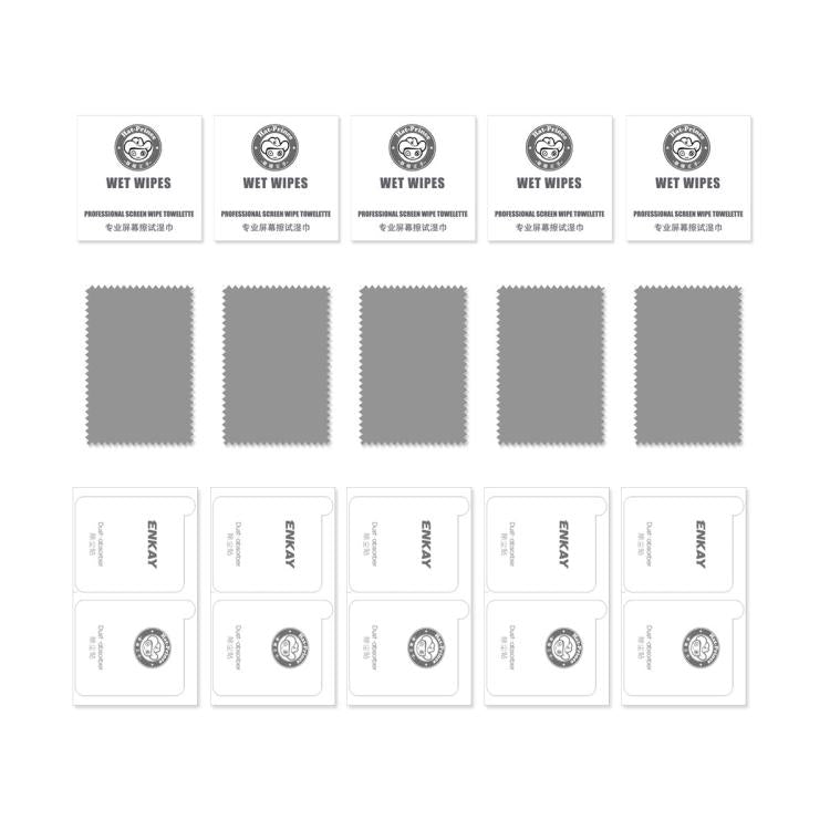 For Samsung Galaxy A05 / A05s 5pcs ENKAY Hat-Prince 28 Degree Anti-peeping Privacy Tempered Glass Film