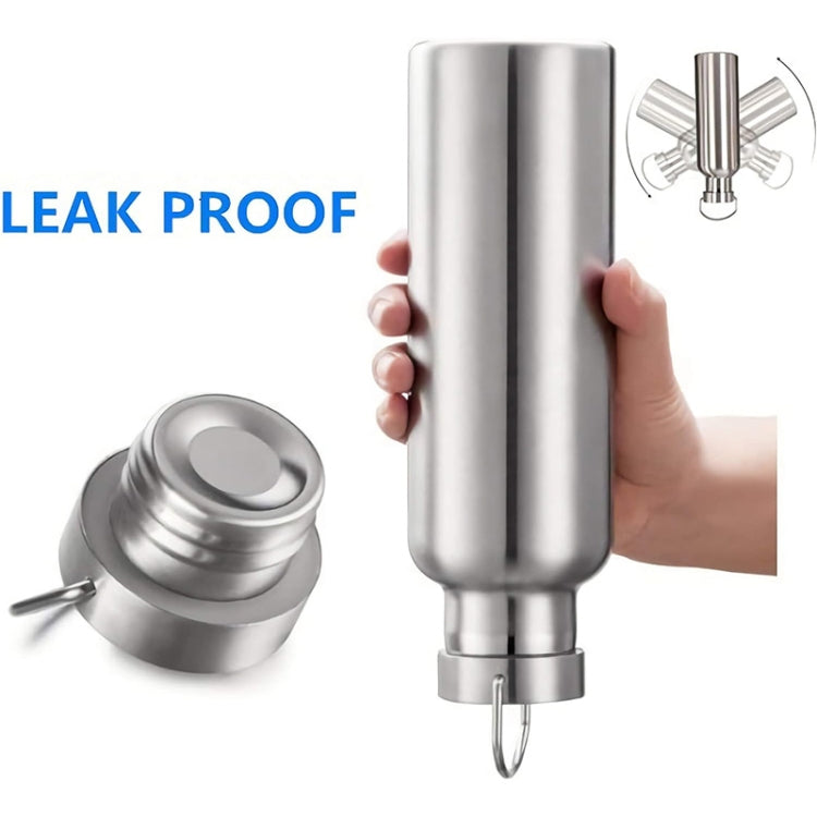 JUNSUNMAY 304 Stainless Steel Vacuum Bottle Wide Mouth Insulated Water Bottle, Capacity:1000ml