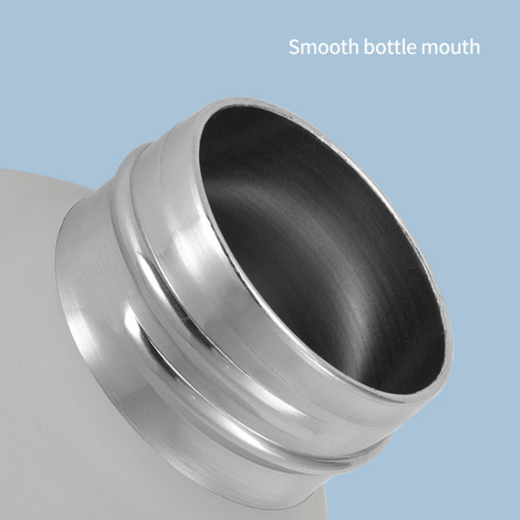 JUNSUNMAY Candy Colored Coating 304 Stainless Steel Water Vacuum Bottle, Capacity:500ml(Black)