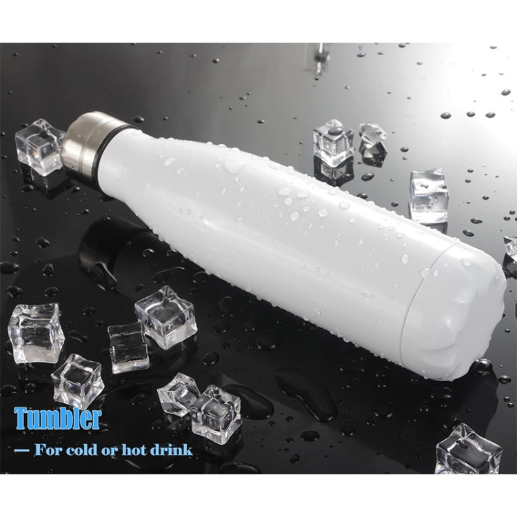 JUNSUNMAY 304 Stainless Steel Double-layer Vacuum Insulated Water Bottle, Capacity:1000ml(Red)