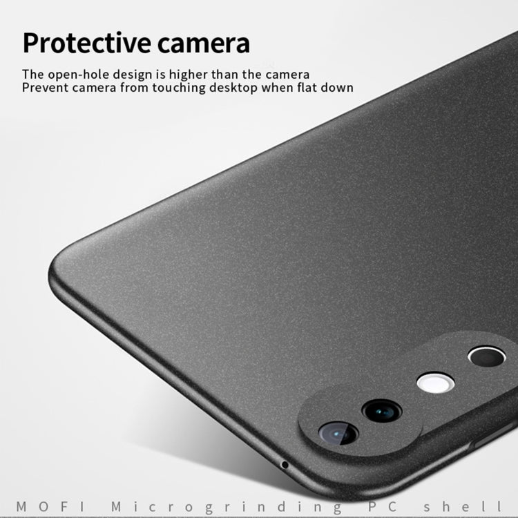 For vivo S19 MOFI Fandun Series Frosted PC Ultra-thin All-inclusive Phone Case(Black)