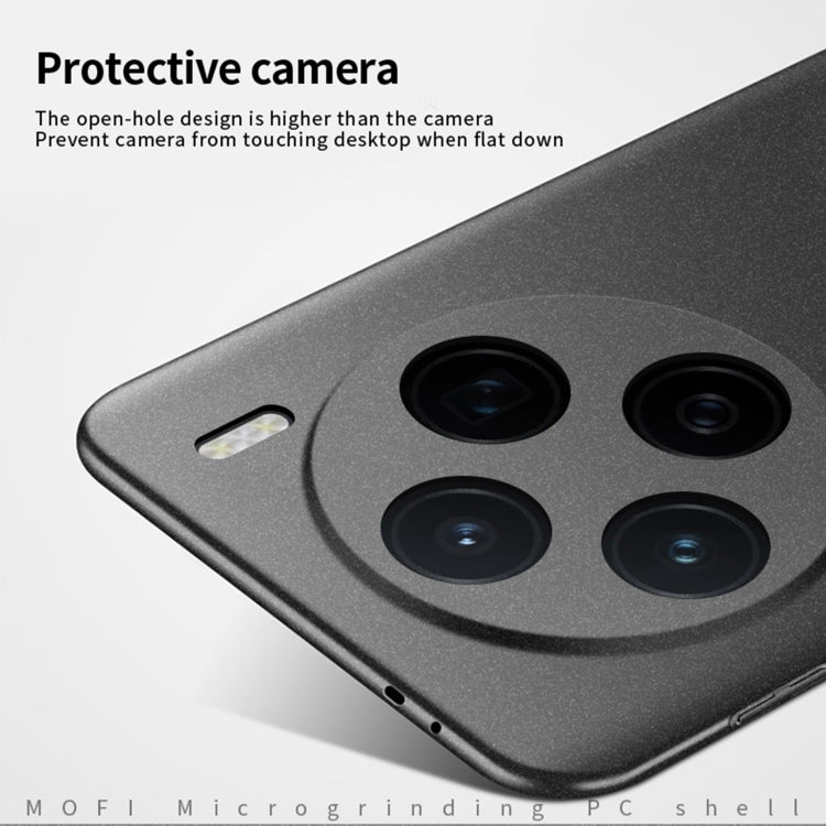 For vivo X200 MOFI Fandun Series Frosted PC Ultra-thin All-inclusive Phone Case(Gray)