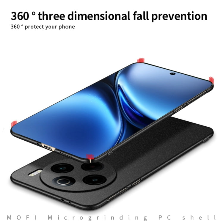 For vivo X200 MOFI Fandun Series Frosted PC Ultra-thin All-inclusive Phone Case(Red)