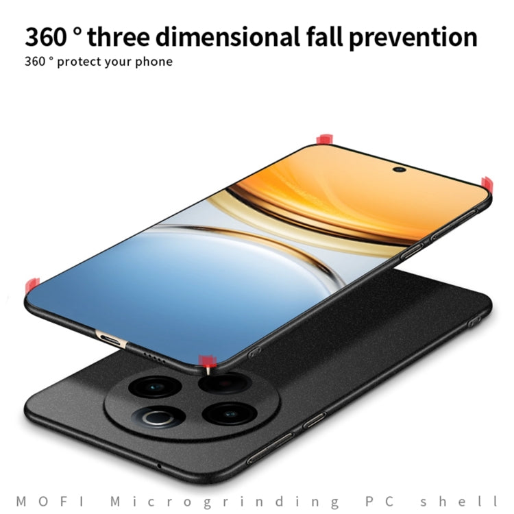 For vivo Y300 Pro MOFI Fandun Series Frosted PC Ultra-thin All-inclusive Phone Case(Red)