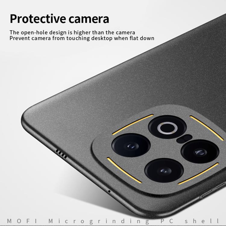 For vivo iQOO 13 MOFI Fandun Series Frosted PC Ultra-thin All-inclusive Phone Case(Green)