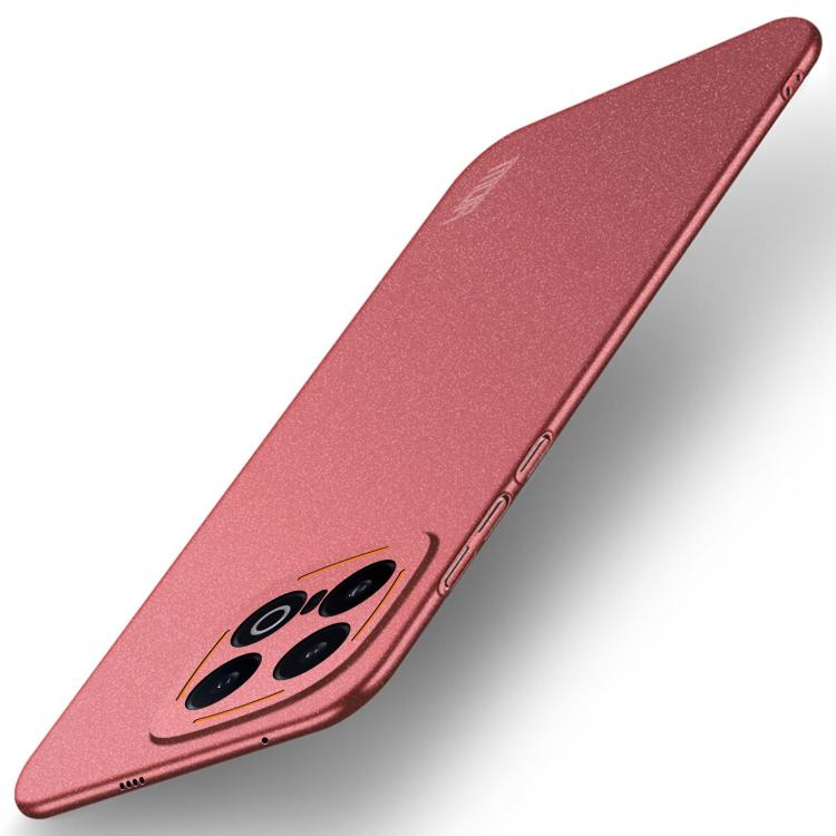 For vivo iQOO 13 MOFI Fandun Series Frosted PC Ultra-thin All-inclusive Phone Case(Red)