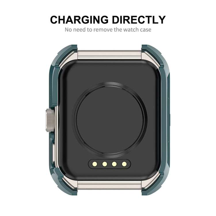 For OPPO Watch 4 Pro ENKAY Hat-Prince Full Coverage Tempered Glass Film Integrated PC Watch Cover(Black)