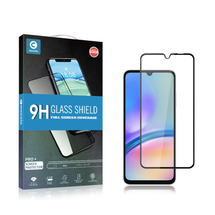 For Samsung Galaxy M14 4G mocolo 2.5D Full Glue Full Cover Tempered Glass Film
