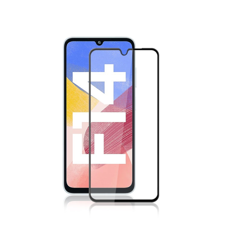 For Samsung Galaxy F14 4G mocolo 2.5D Full Glue Full Cover Tempered Glass Film
