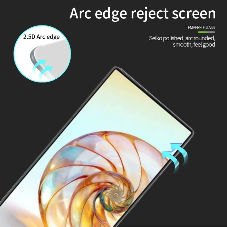 For ZTE nubia Z60 Ultra PINWUYO 9H 2.5D Full Screen Tempered Glass Film(Black)