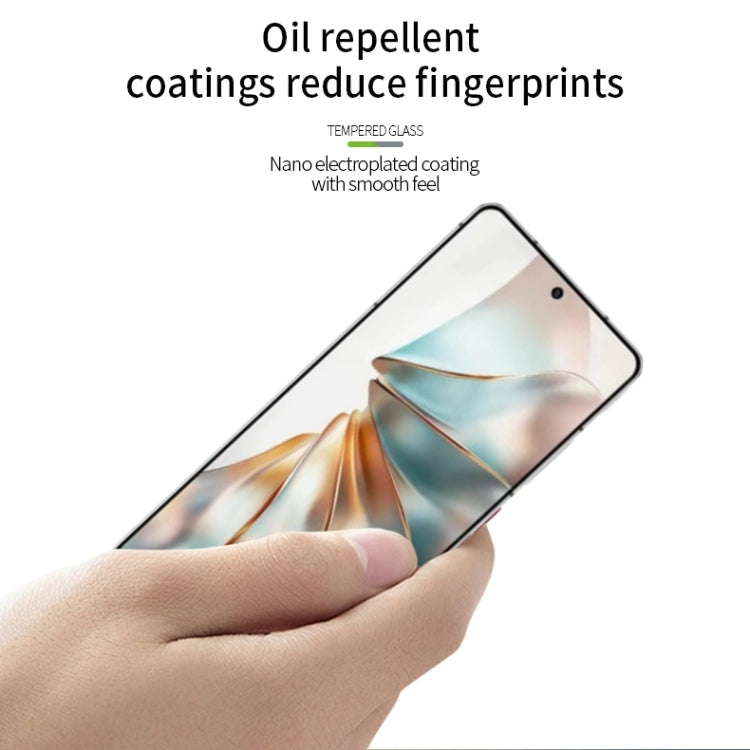 For ZTE nubia Z60S Pro PINWUYO 9H 2.5D Full Screen Tempered Glass Film(Black)