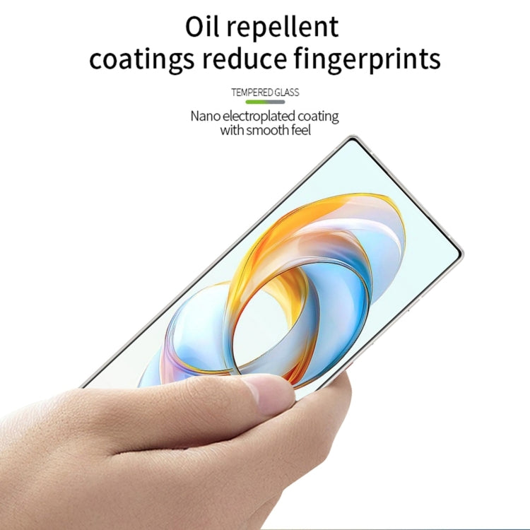 For ZTE nubia Z70 Ultra PINWUYO 9H 2.5D Full Screen Tempered Glass Film(Black)