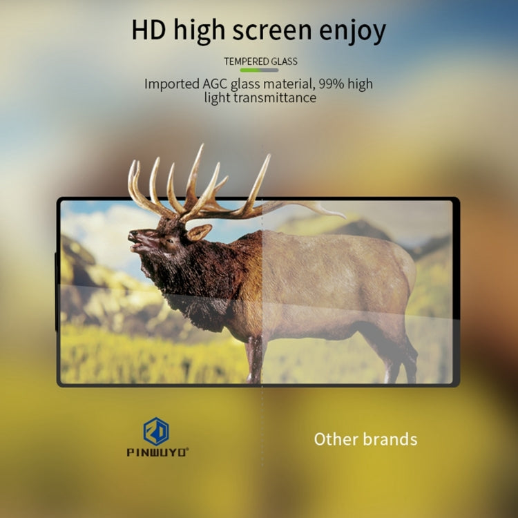 For ZTE nubia REDMAGIC 10 Pro PINWUYO 9H 2.5D Full Screen Tempered Glass Film(Black)