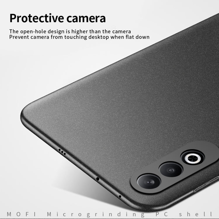 For OPPO K12 / OnePlus Nord CE4 MOFI Fandun Series Frosted PC Ultra-thin All-inclusive Phone Case(Blue)