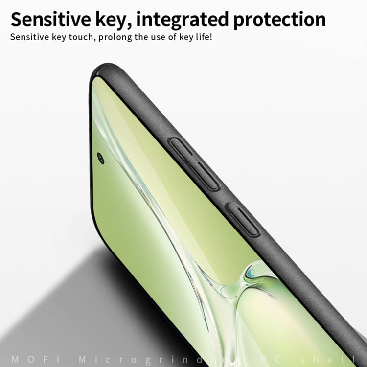 For OPPO K12x MOFI Fandun Series Frosted PC Ultra-thin All-inclusive Phone Case(Gray)