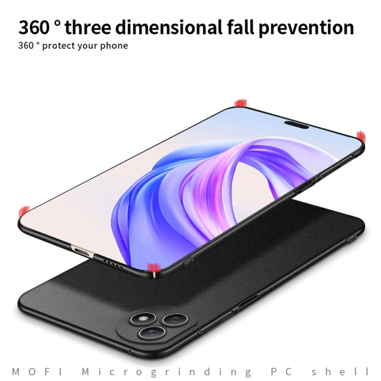 For Honor X50i+ / X50i Pro MOFI Fandun Series Frosted PC Ultra-thin All-inclusive Phone Case(Gray)