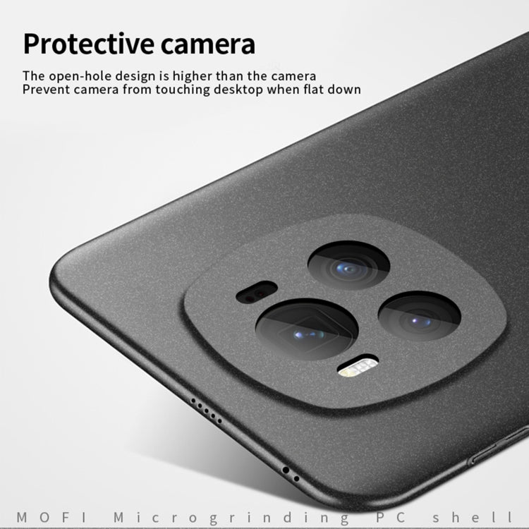 For Honor Magic6 MOFI Fandun Series Frosted PC Ultra-thin All-inclusive Phone Case(Green)