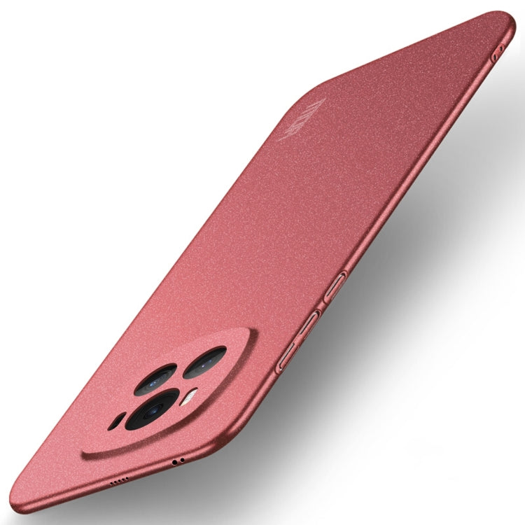 For Honor Magic6 MOFI Fandun Series Frosted PC Ultra-thin All-inclusive Phone Case(Red)
