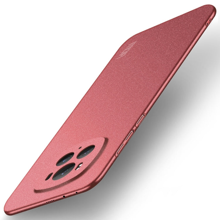 For Honor Magic6 Pro MOFI Fandun Series Frosted PC Ultra-thin All-inclusive Phone Case(Red)