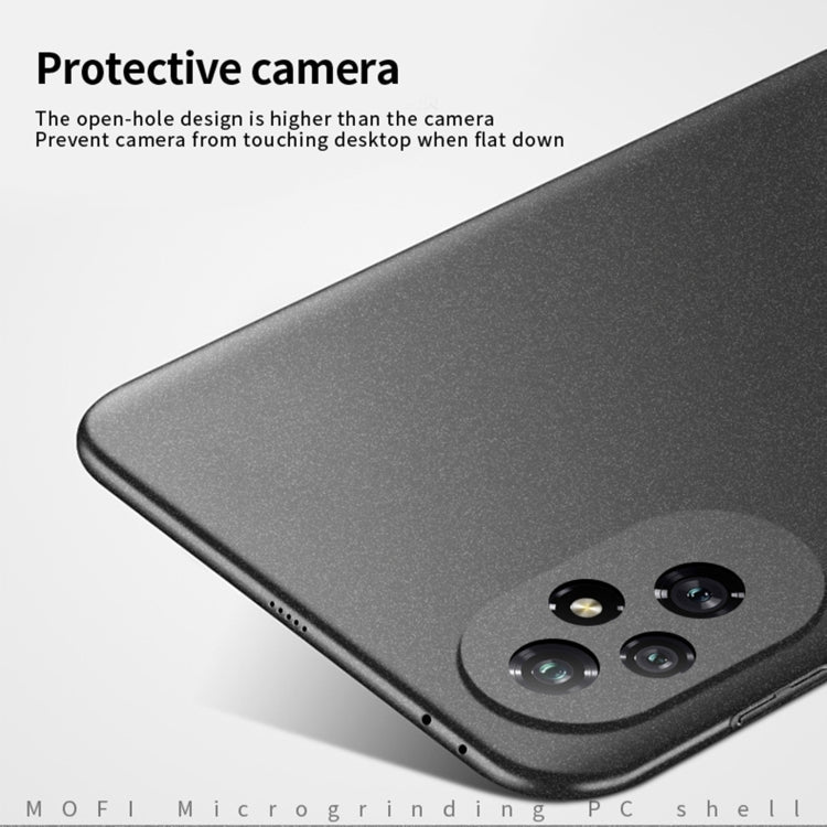 For Honor 200 MOFI Fandun Series Frosted PC Ultra-thin All-inclusive Phone Case(Blue)